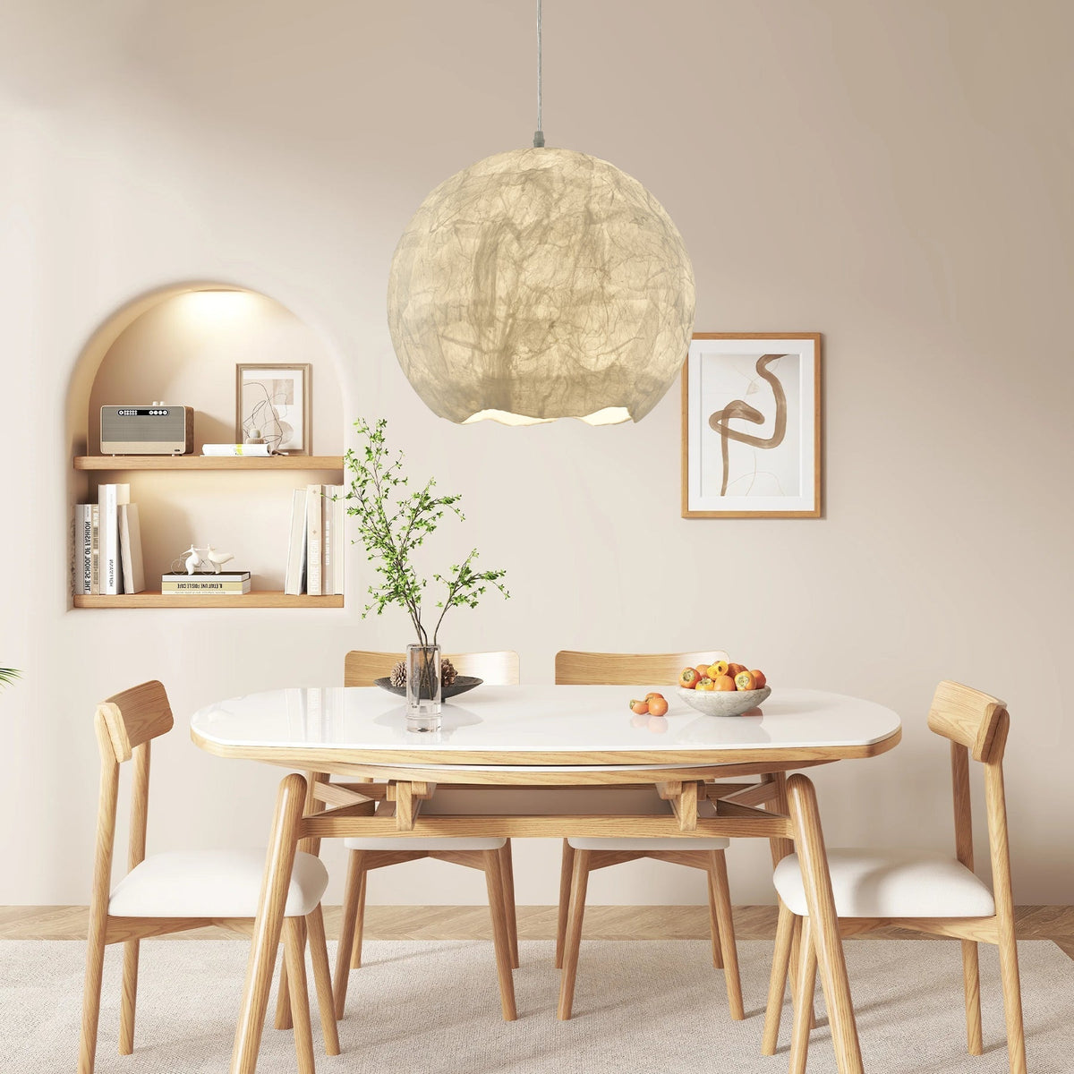 Nest Organic Silk lampa wisząca