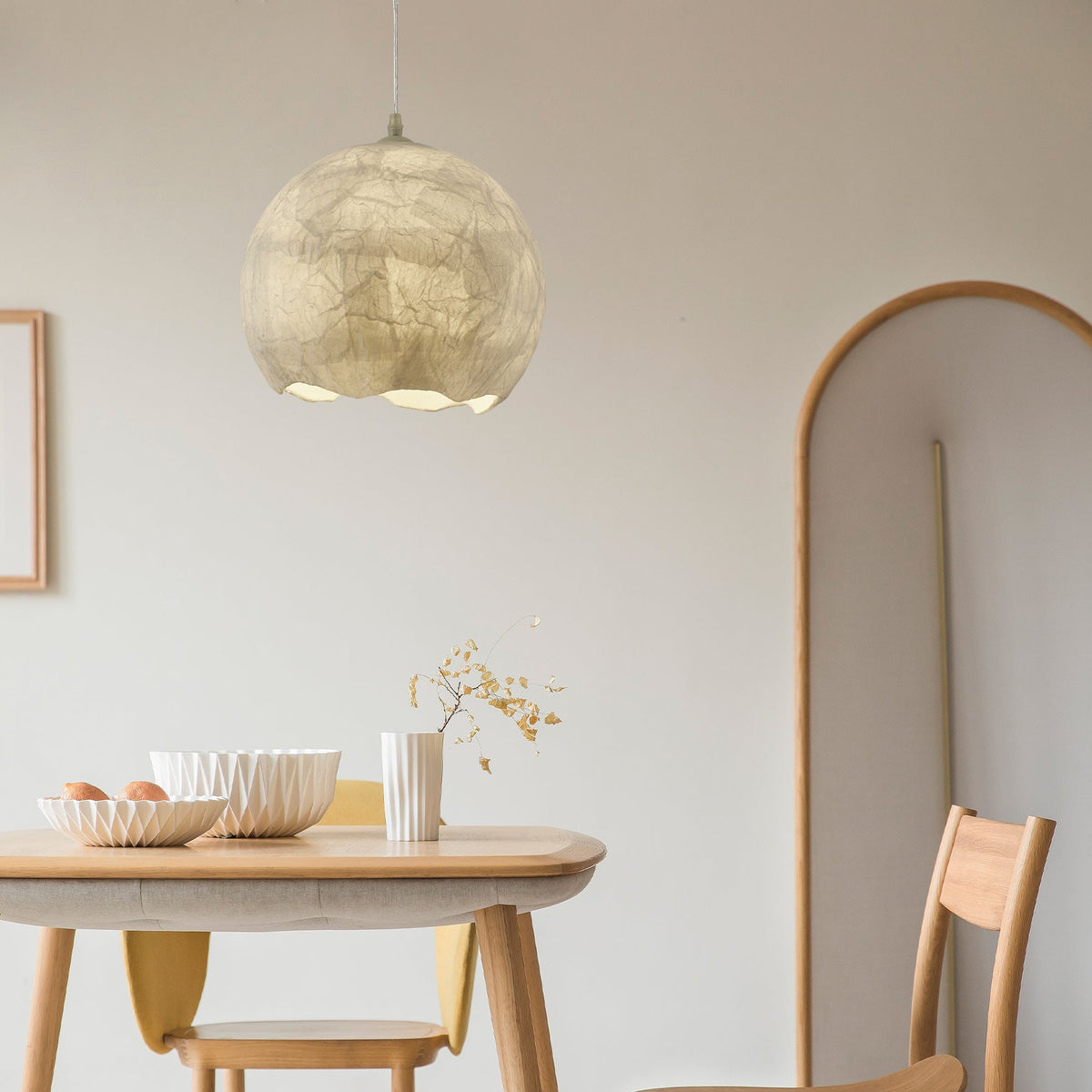 Nest Organic Silk lampa wisząca