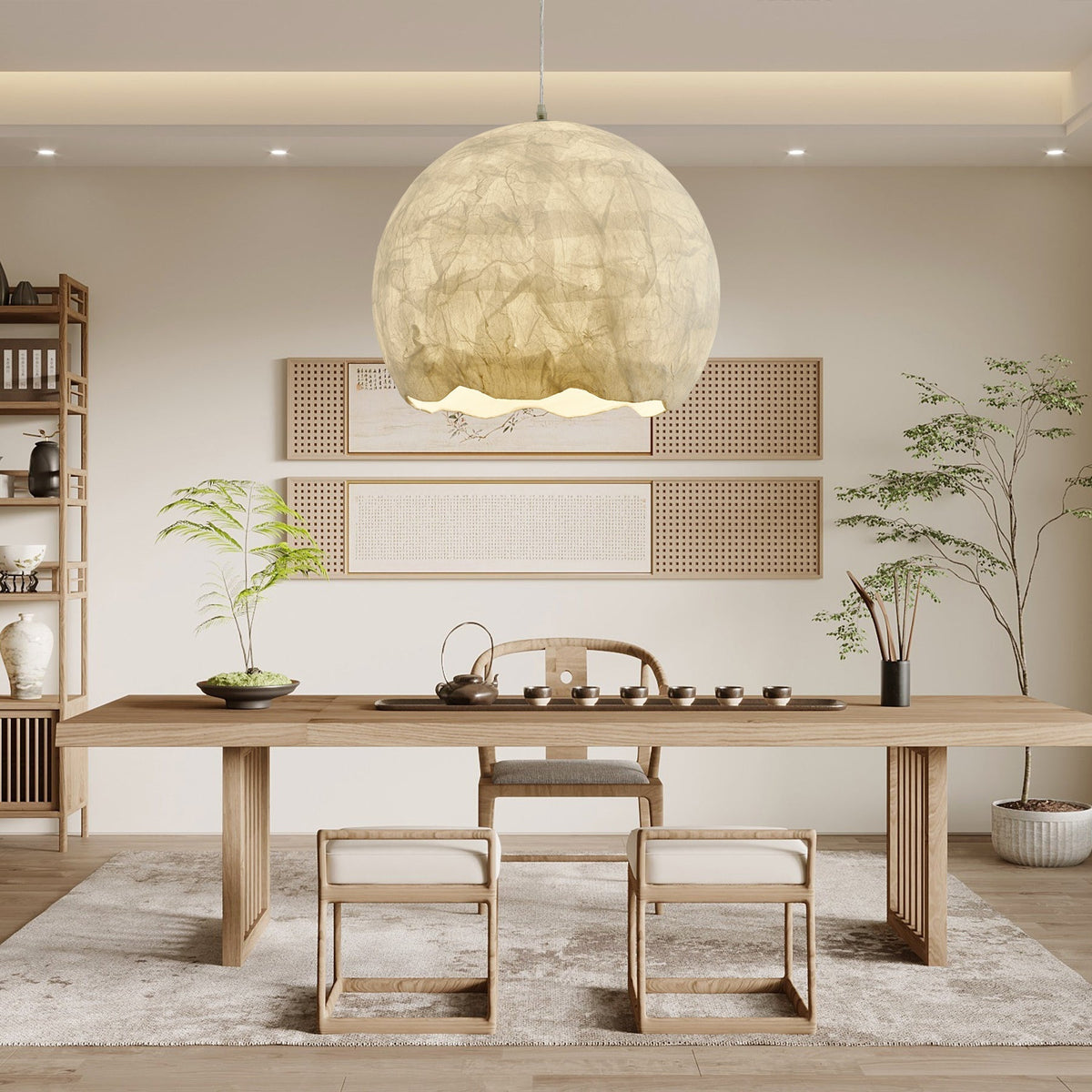 Nest Organic Silk lampa wisząca