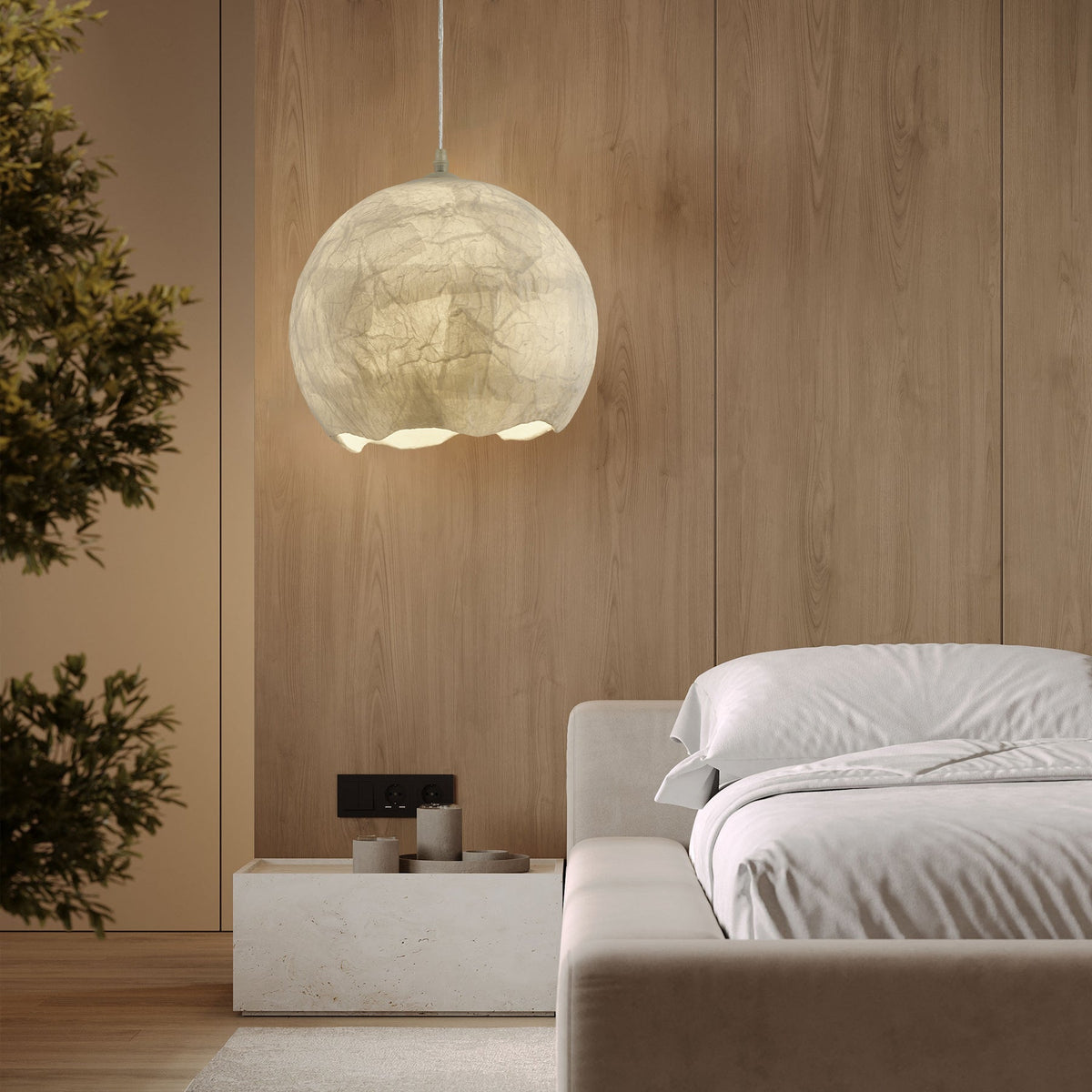 Nest Organic Silk lampa wisząca