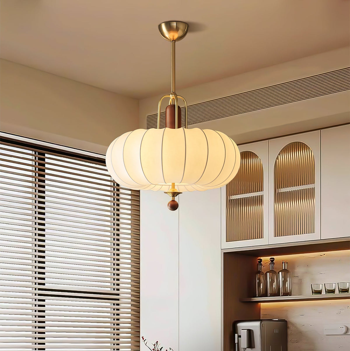 Caseline Retro Gold lampa wisząca