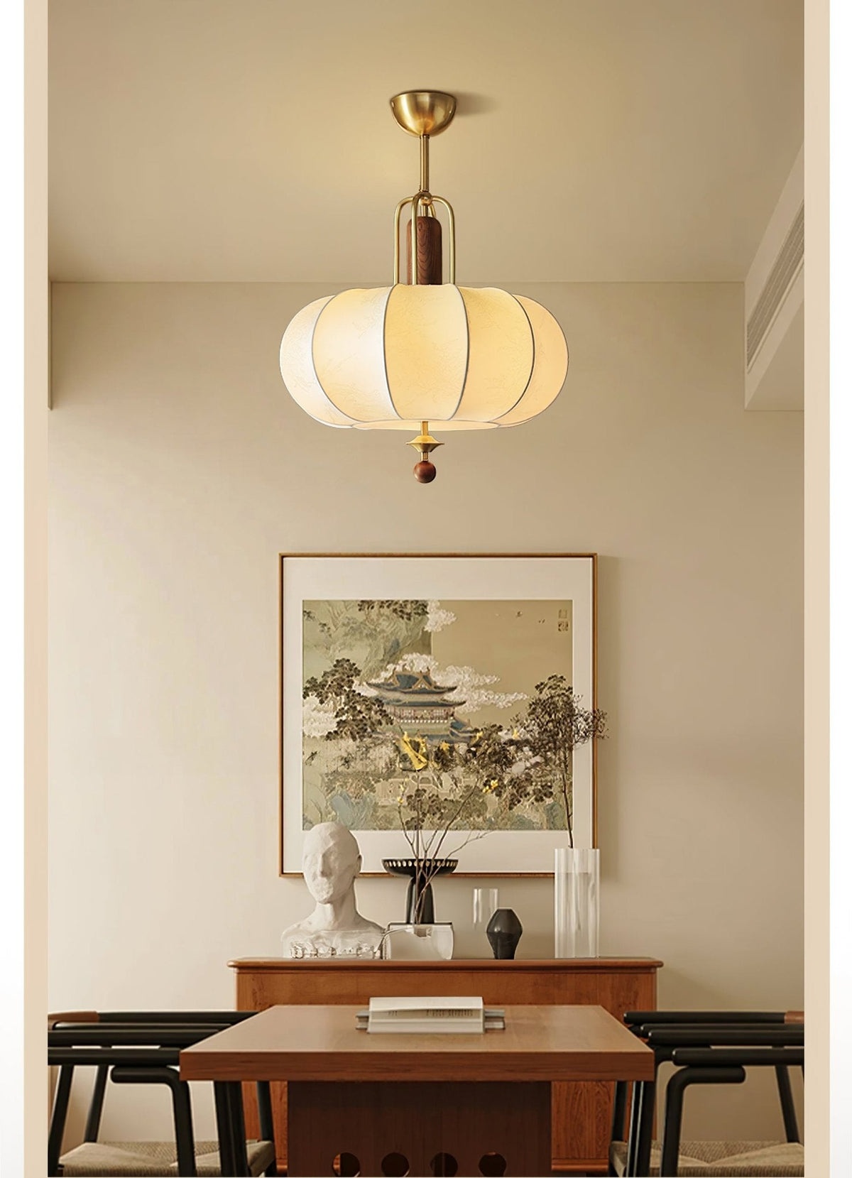 Caseline Retro Gold lampa wisząca