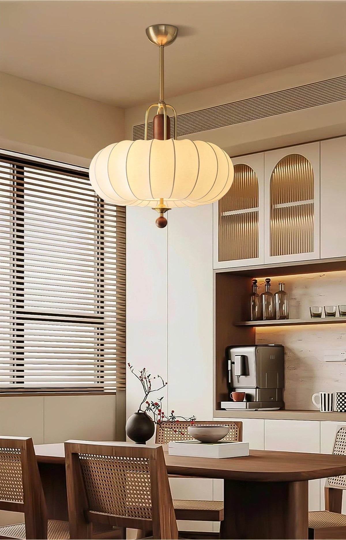 Caseline Retro Gold lampa wisząca
