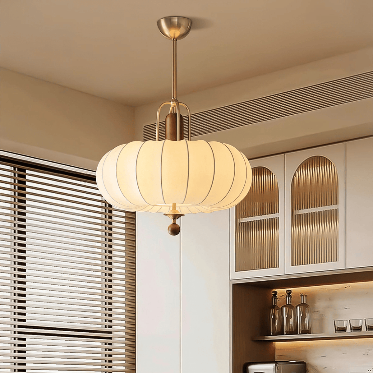 Caseline Retro Gold lampa wisząca