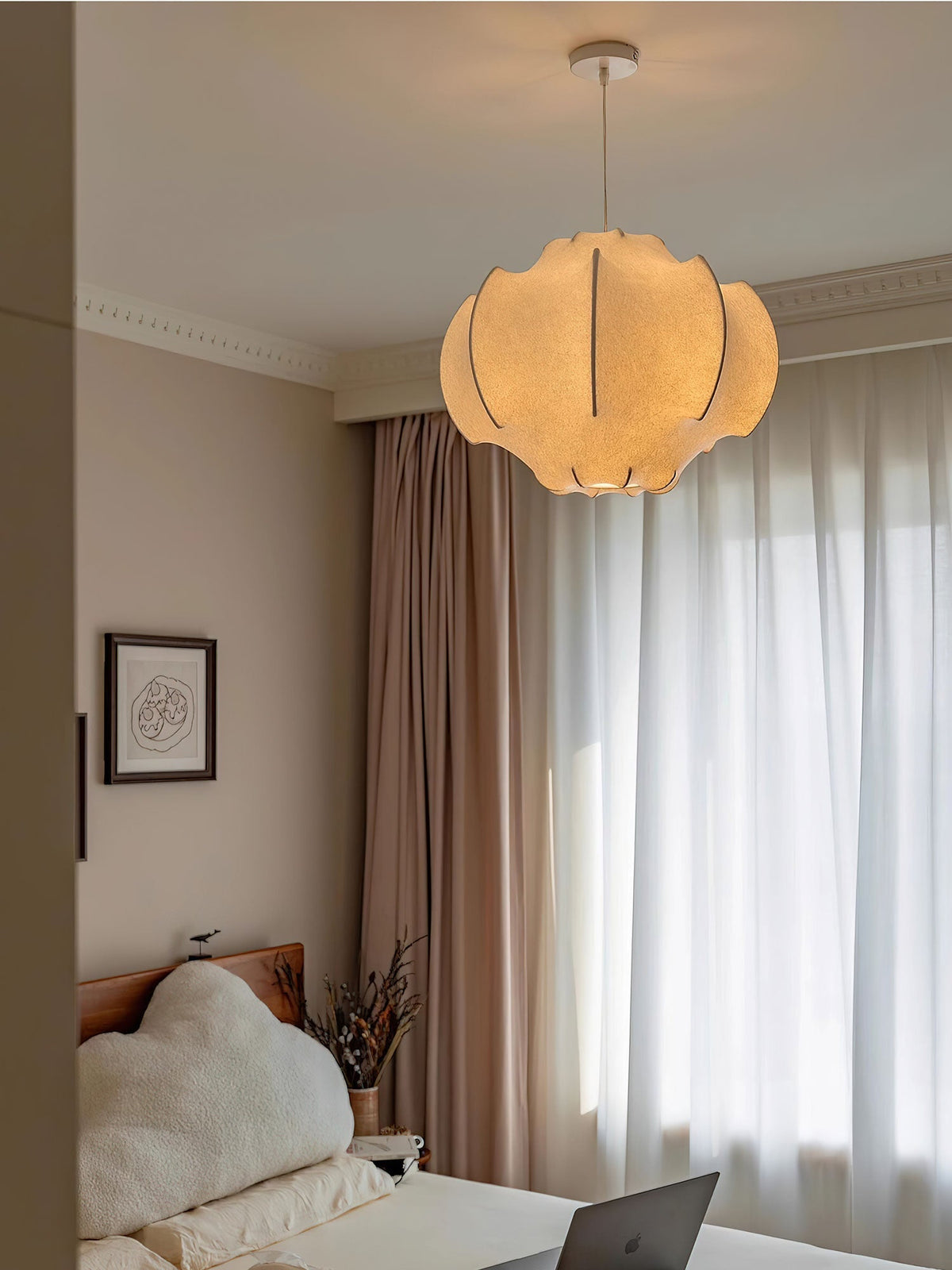 Vaelorin Sableth Silken Lotus Silk lampa wisząca