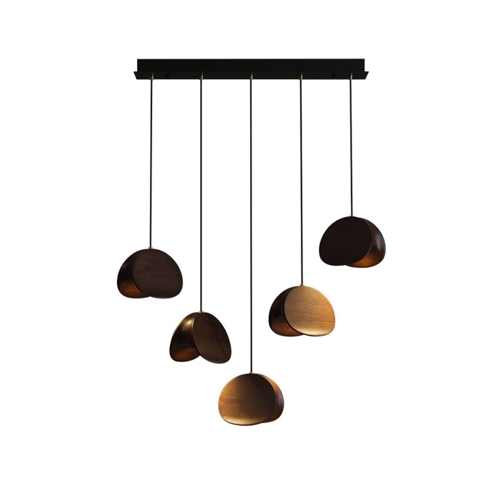 Elmiren wisząca lampa ze szkła w stylu cluster