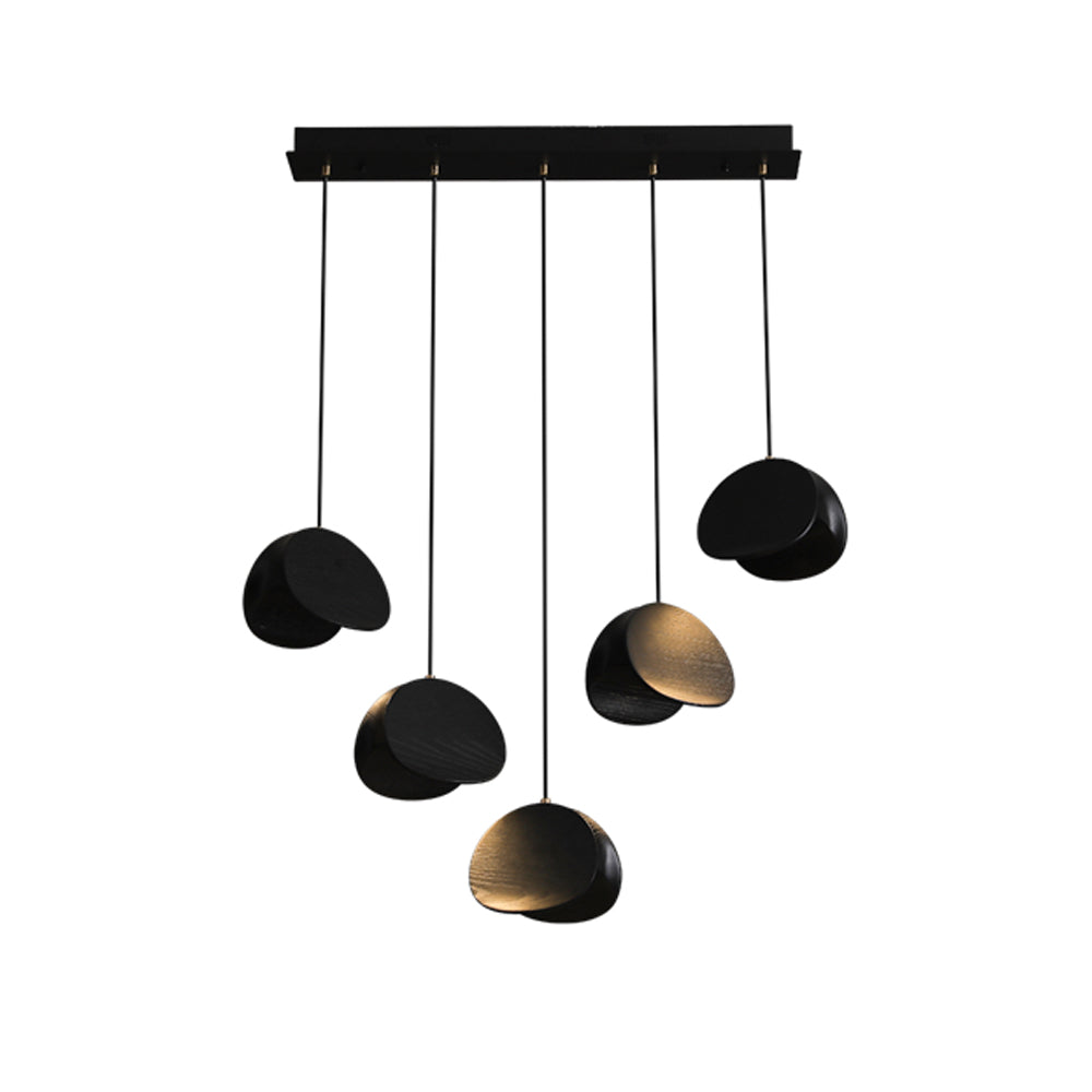 Elmiren wisząca lampa ze szkła w stylu cluster