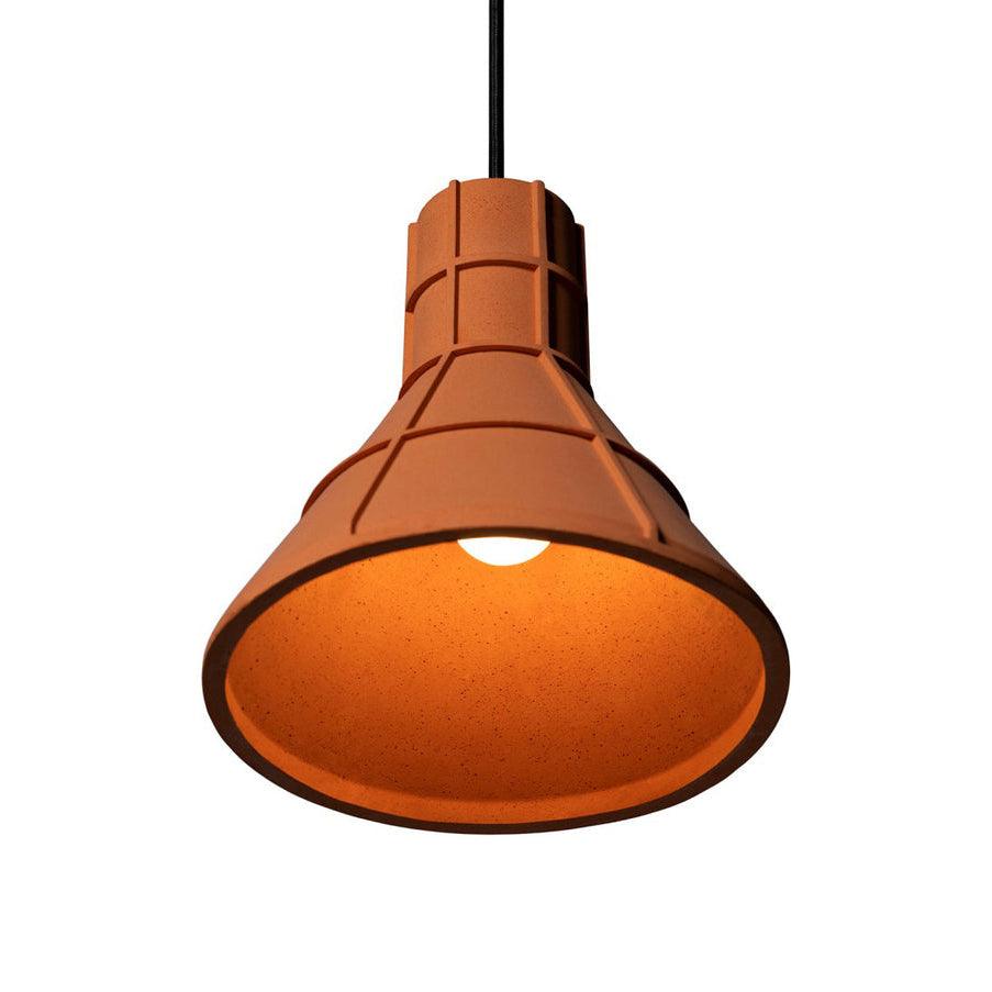 Marnie nowoczesna lampa wisząca ze szkła cementowego