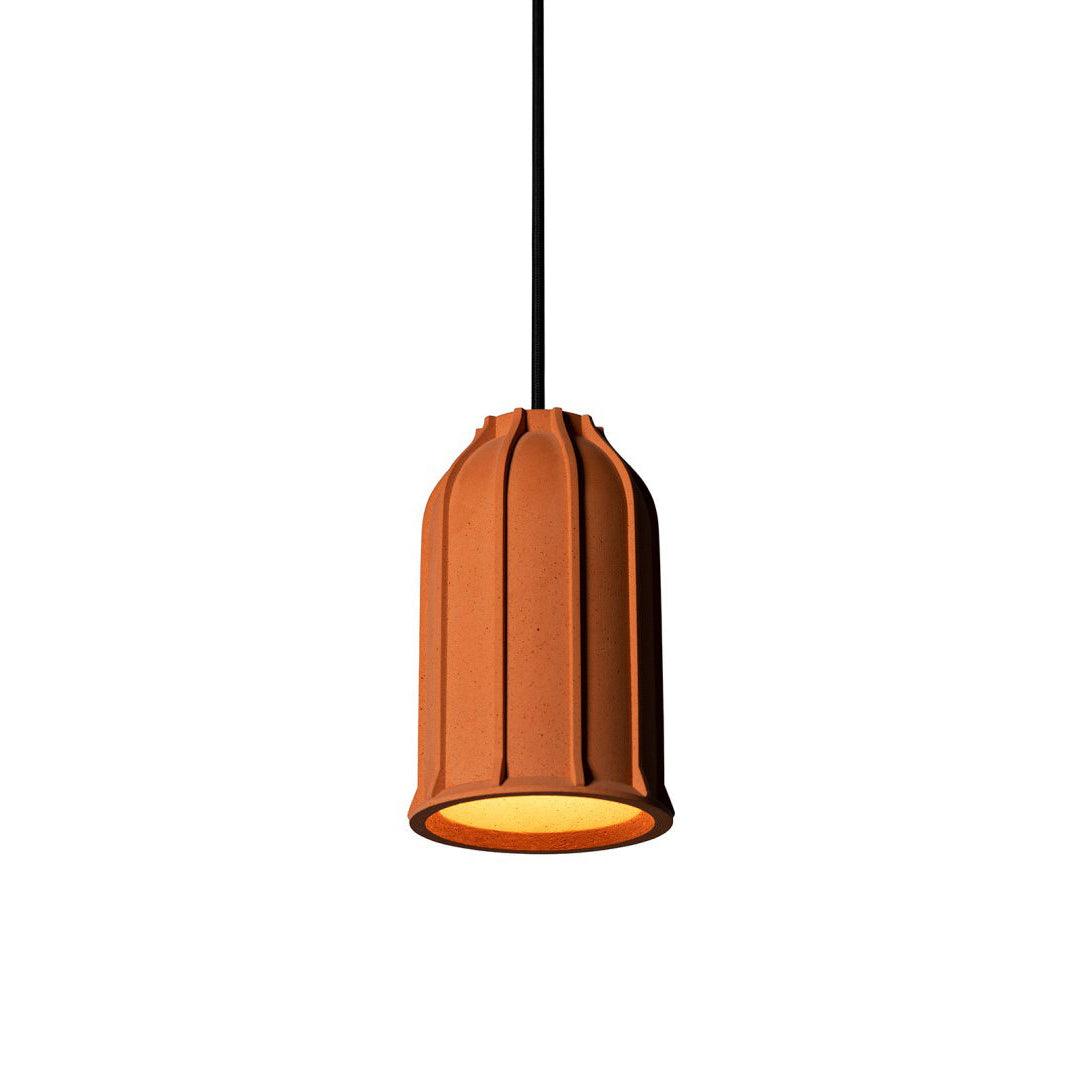 Marnie nowoczesna lampa wisząca ze szkła cementowego