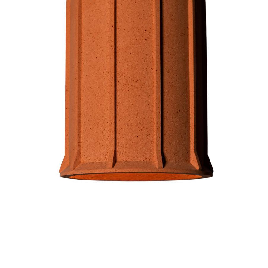 Marnie nowoczesna lampa wisząca ze szkła cementowego