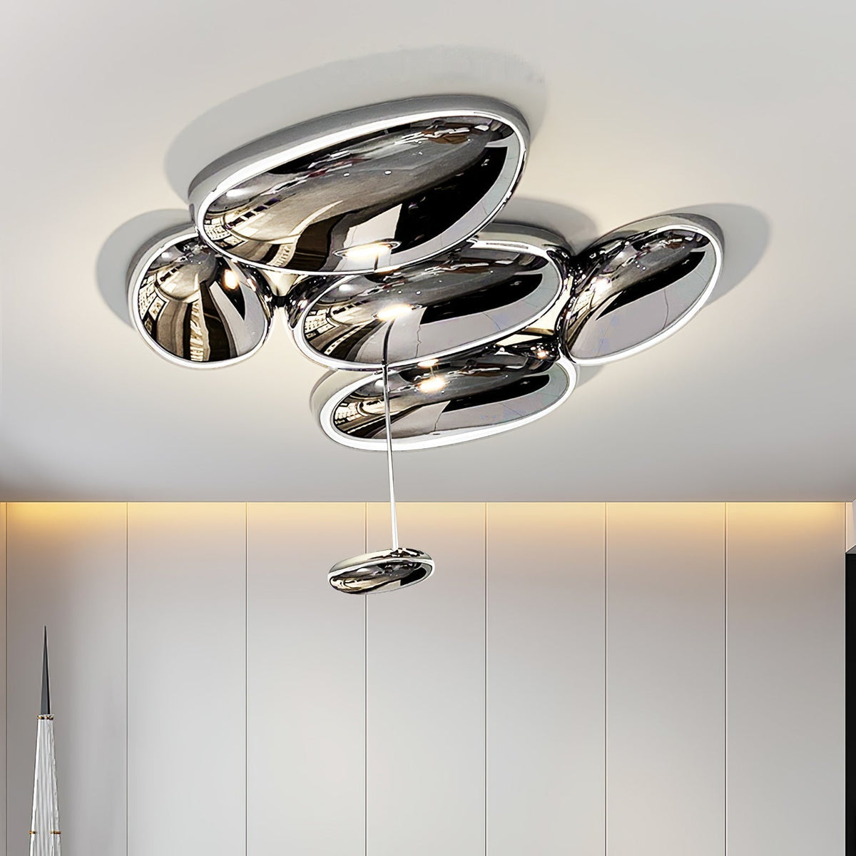 Lava nowoczesna lampa sufitowa Lava Smoke Gray
