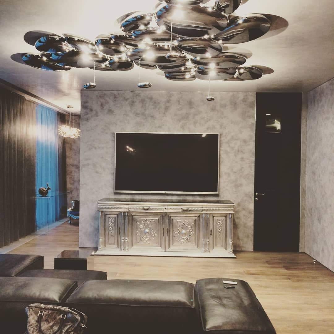 Lava nowoczesna lampa sufitowa Lava Smoke Gray