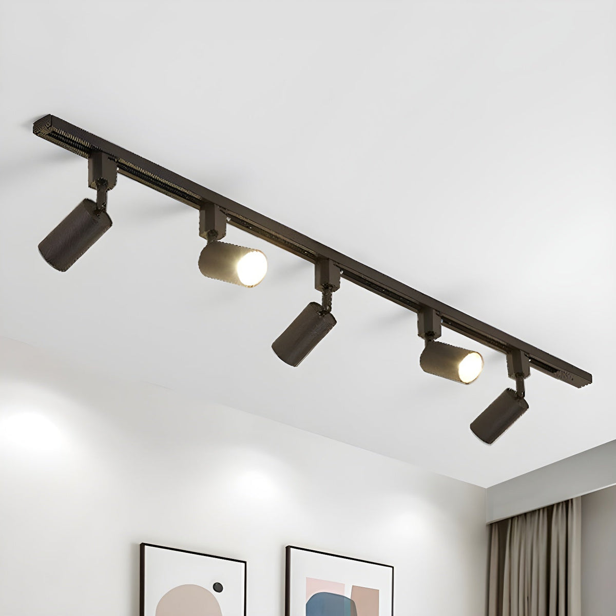 Galvyn lampa sufitowa w smukłej ścieżce cylindrycznej minimalistyczna