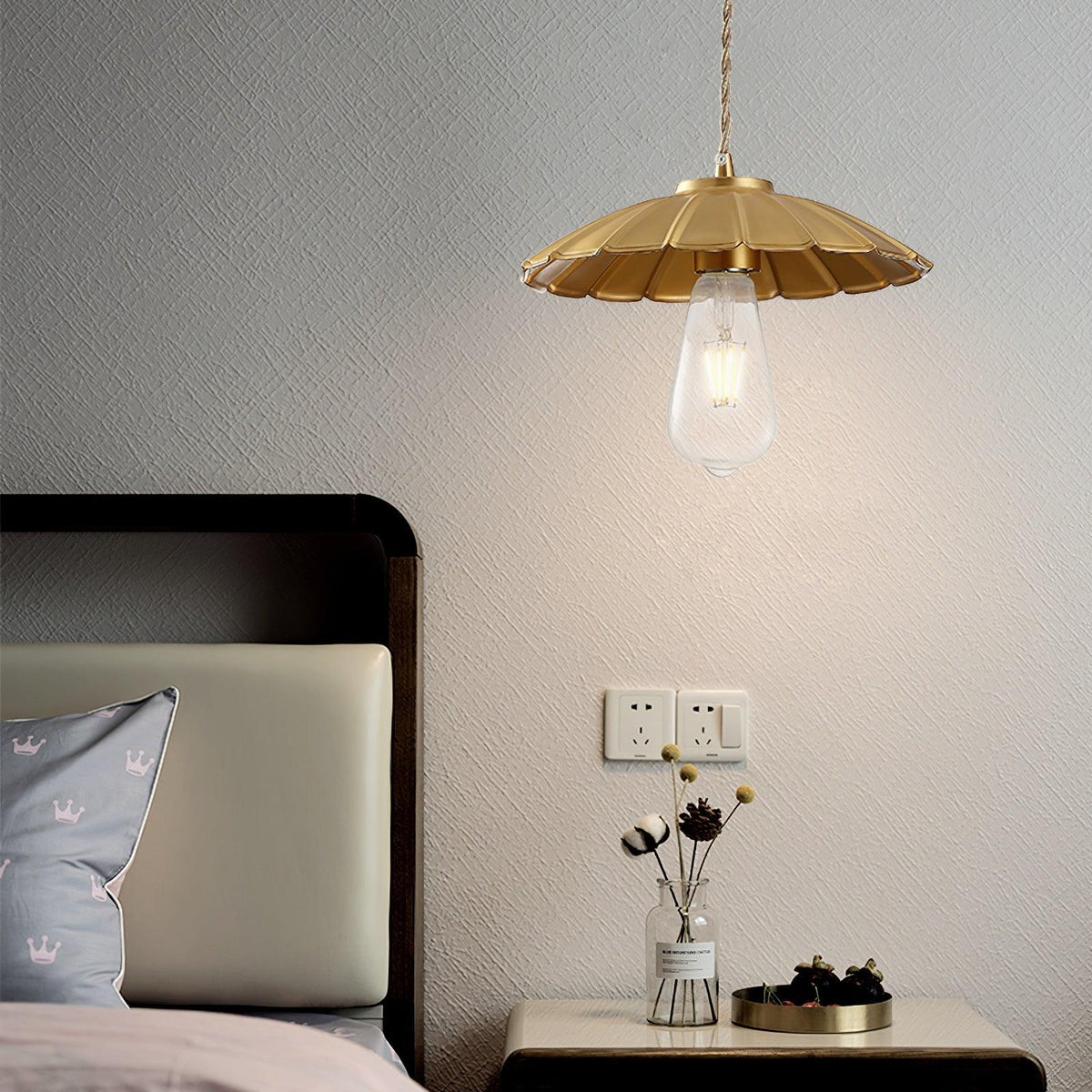 Verona lampa wisząca z miedzi
