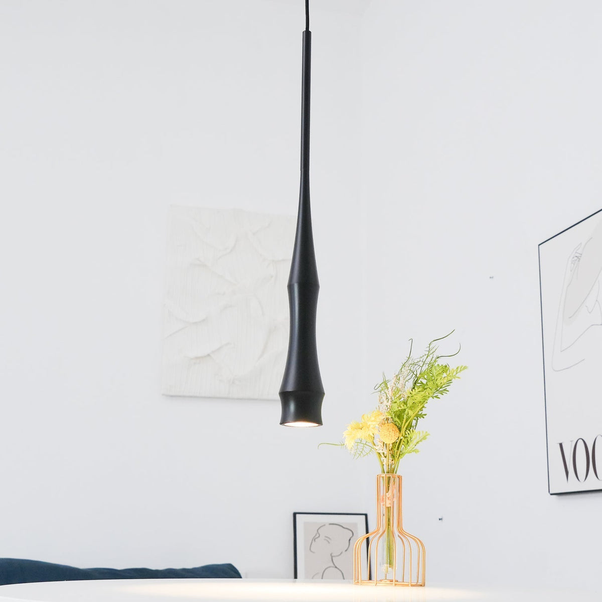 Elaran minimalistyczna lampa wisząca z aluminium