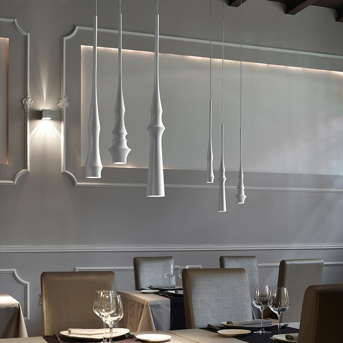 Elaran minimalistyczna lampa wisząca z aluminium