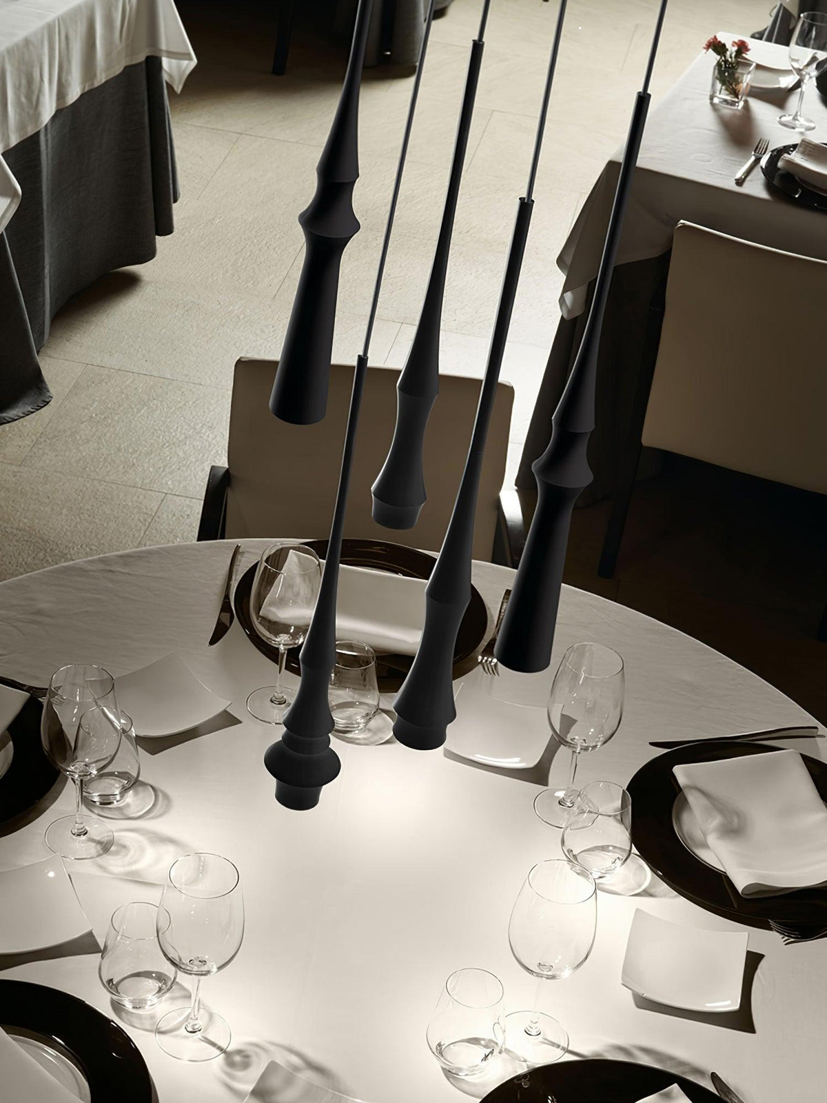 Elaran minimalistyczna lampa wisząca z aluminium