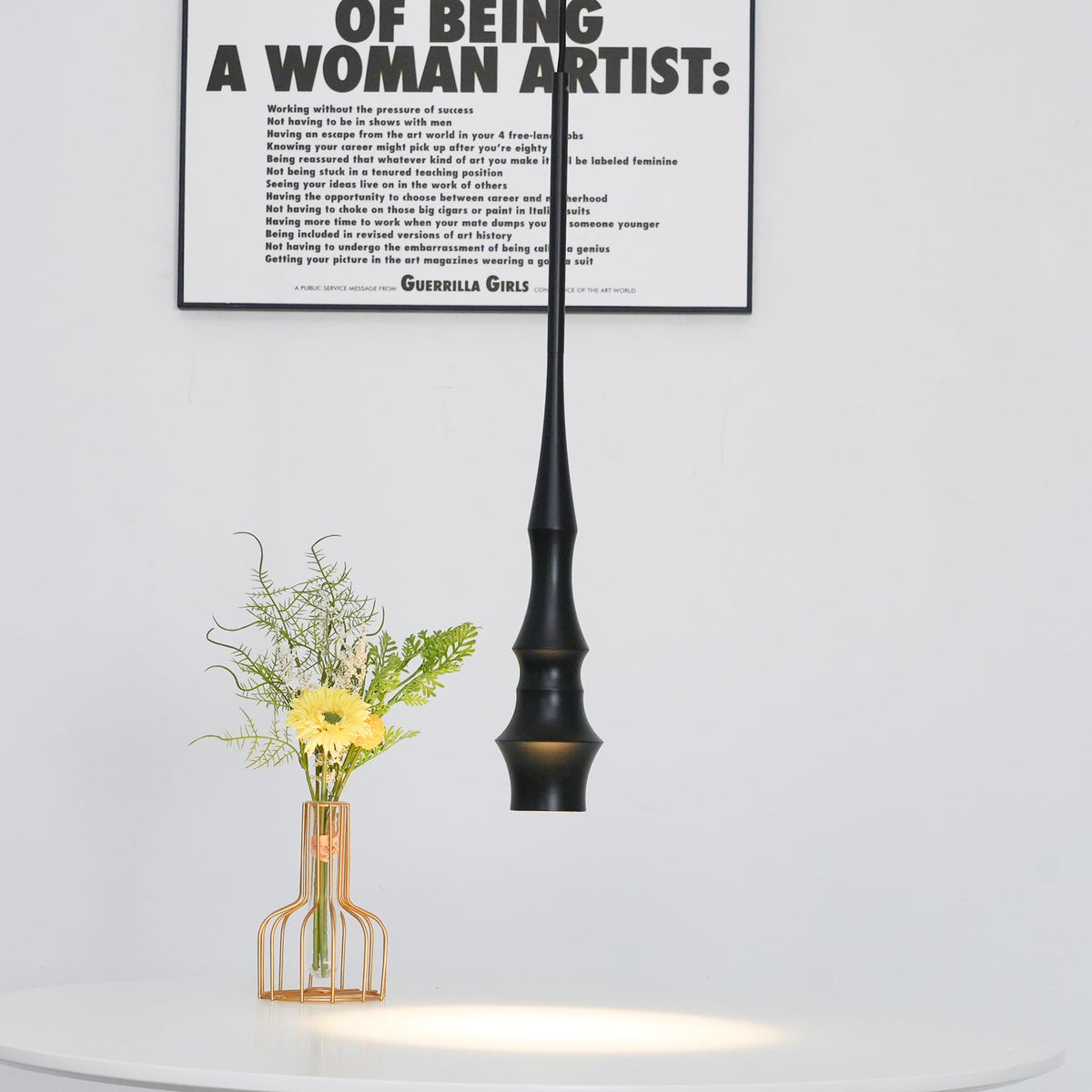 Elaran minimalistyczna lampa wisząca z aluminium