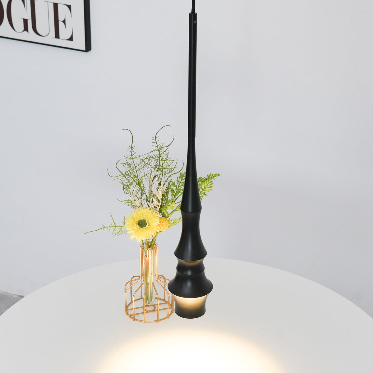 Elaran minimalistyczna lampa wisząca z aluminium
