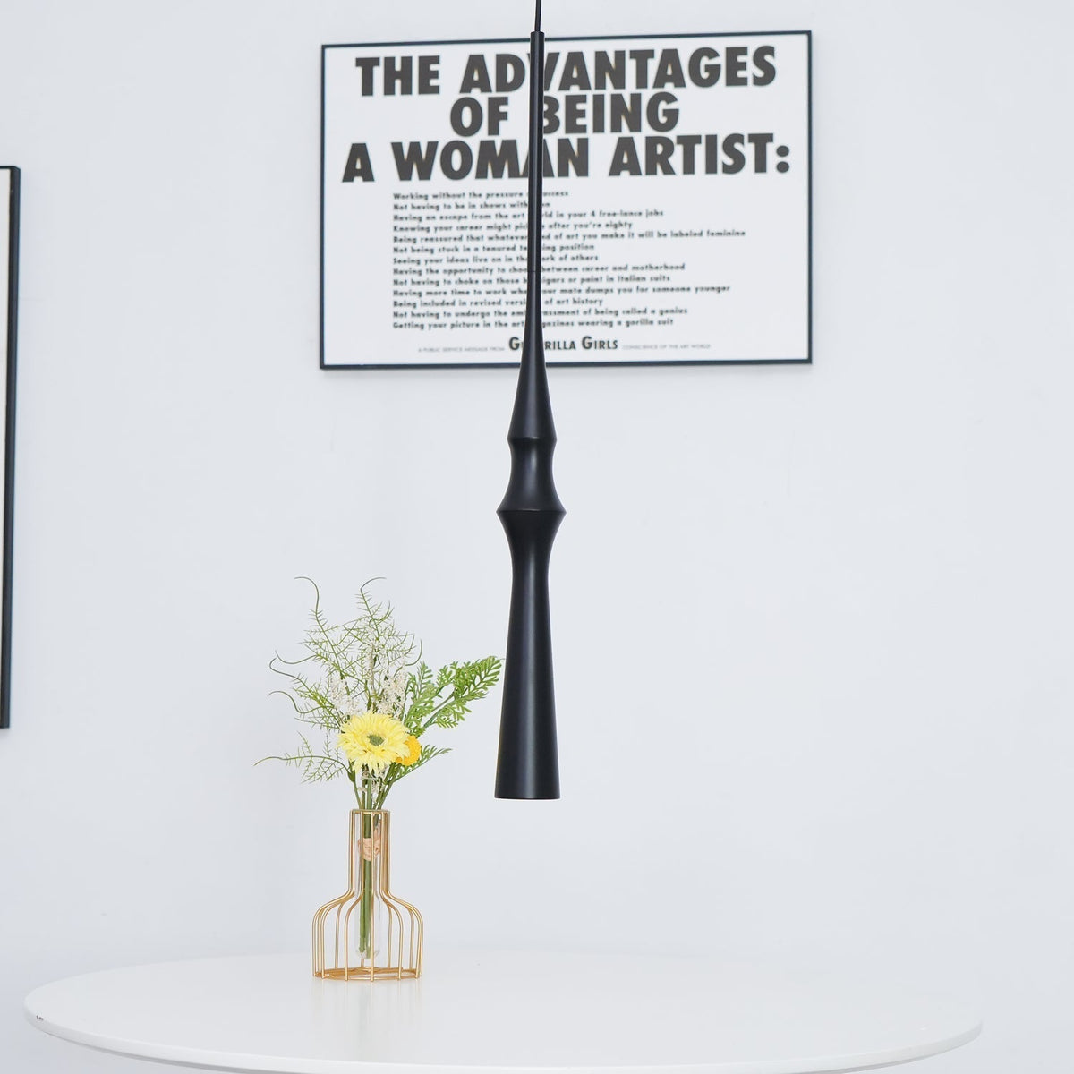 Elaran minimalistyczna lampa wisząca z aluminium