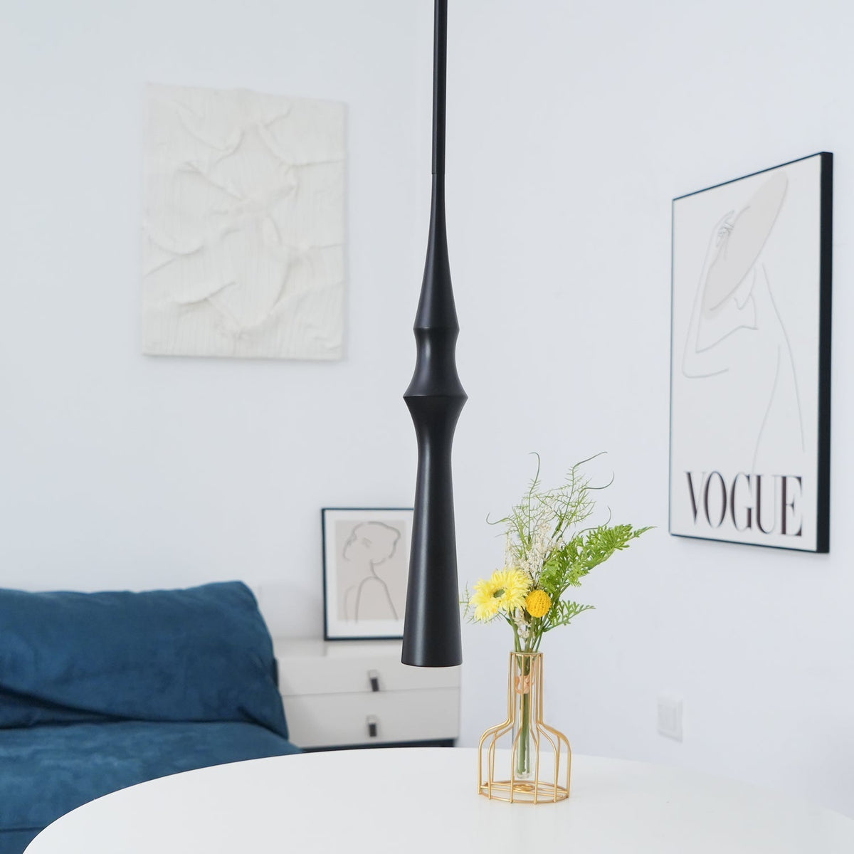 Elaran minimalistyczna lampa wisząca z aluminium