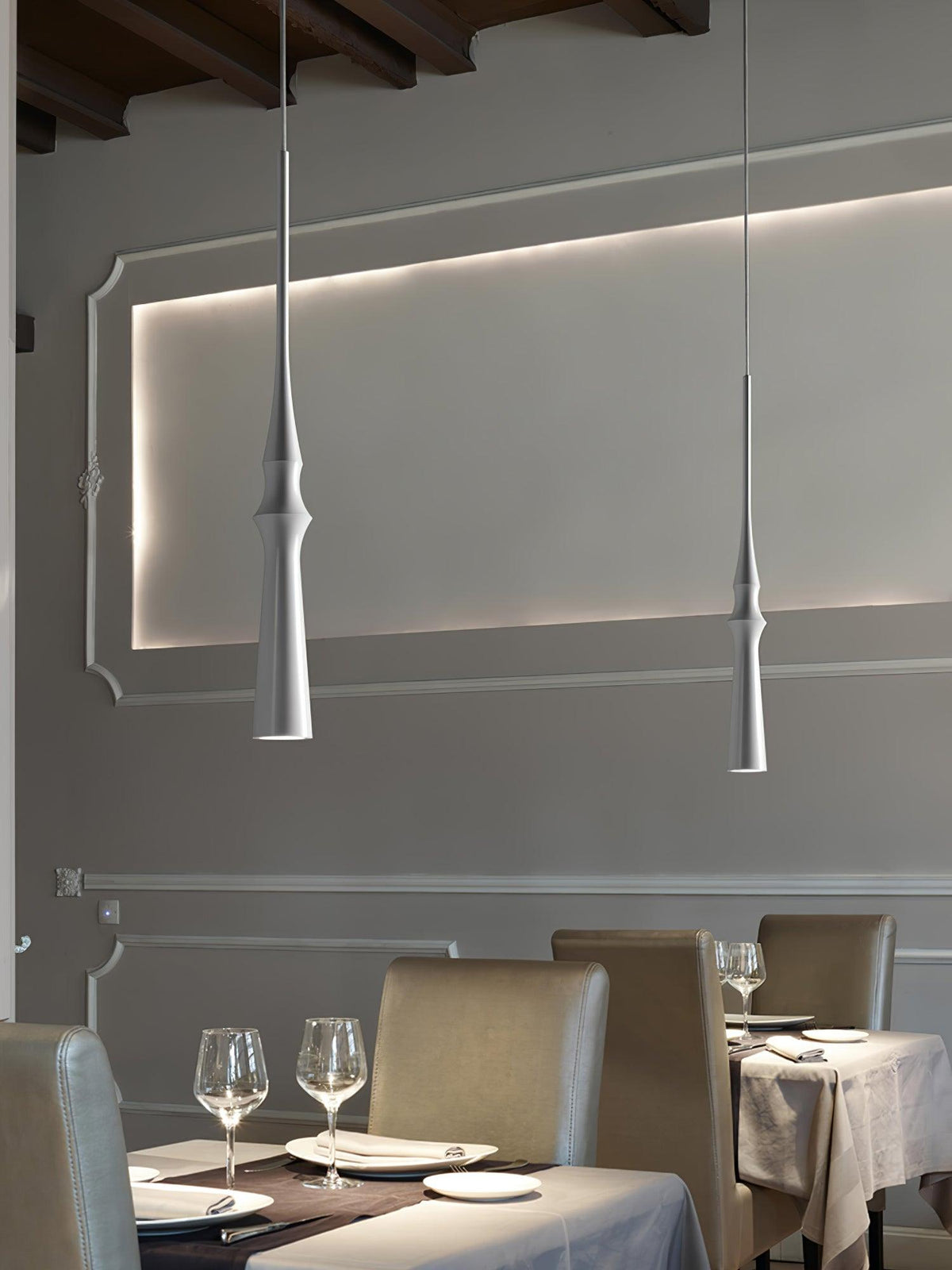 Elaran minimalistyczna lampa wisząca z aluminium