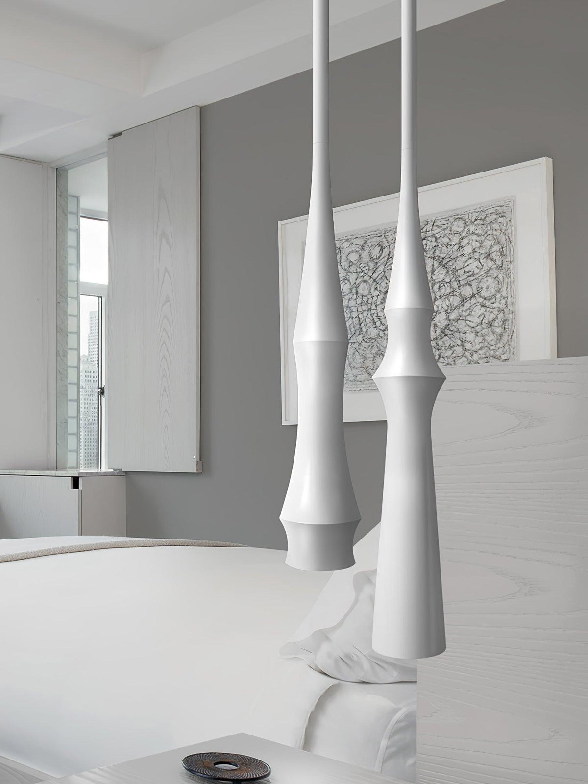Elaran minimalistyczna lampa wisząca z aluminium