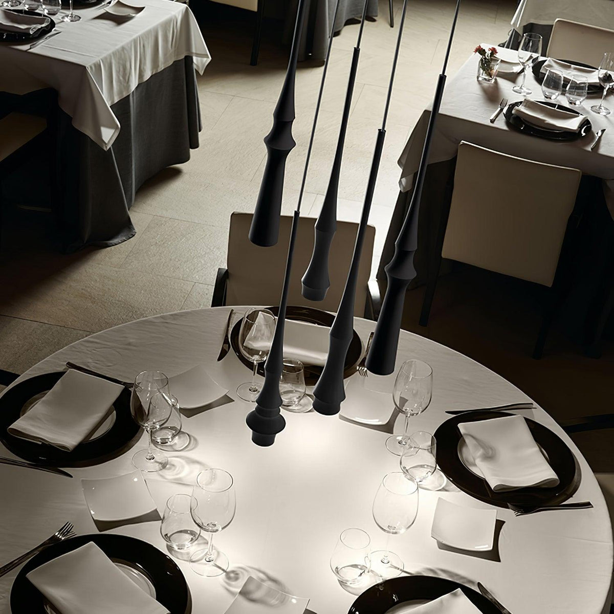 Elaran minimalistyczna lampa wisząca z aluminium