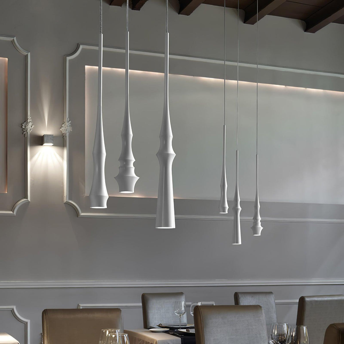 Elaran minimalistyczna lampa wisząca z aluminium