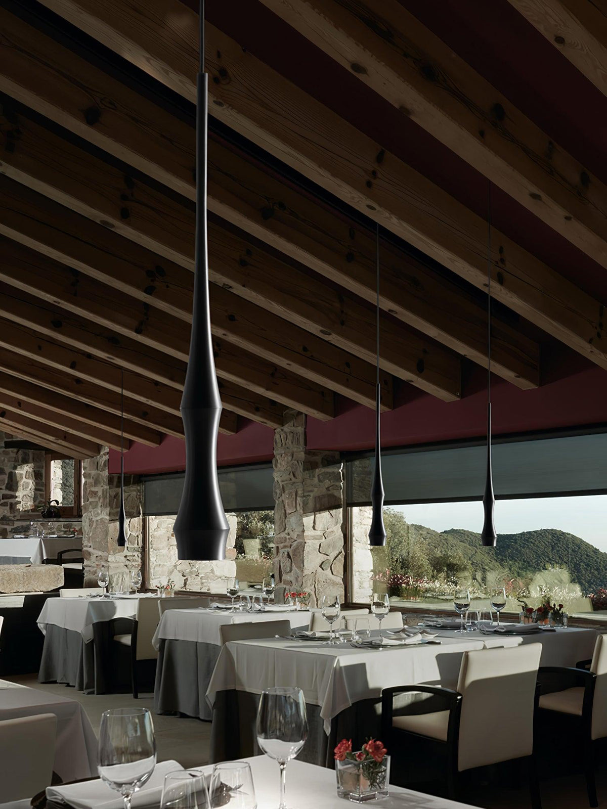Elaran minimalistyczna lampa wisząca z aluminium