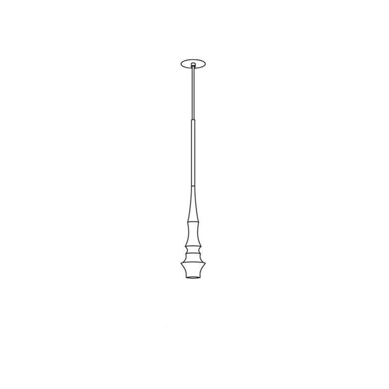 Elaran minimalistyczna lampa wisząca z aluminium