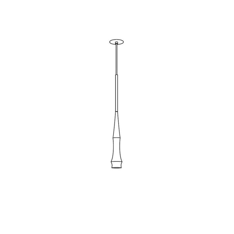 Elaran minimalistyczna lampa wisząca z aluminium