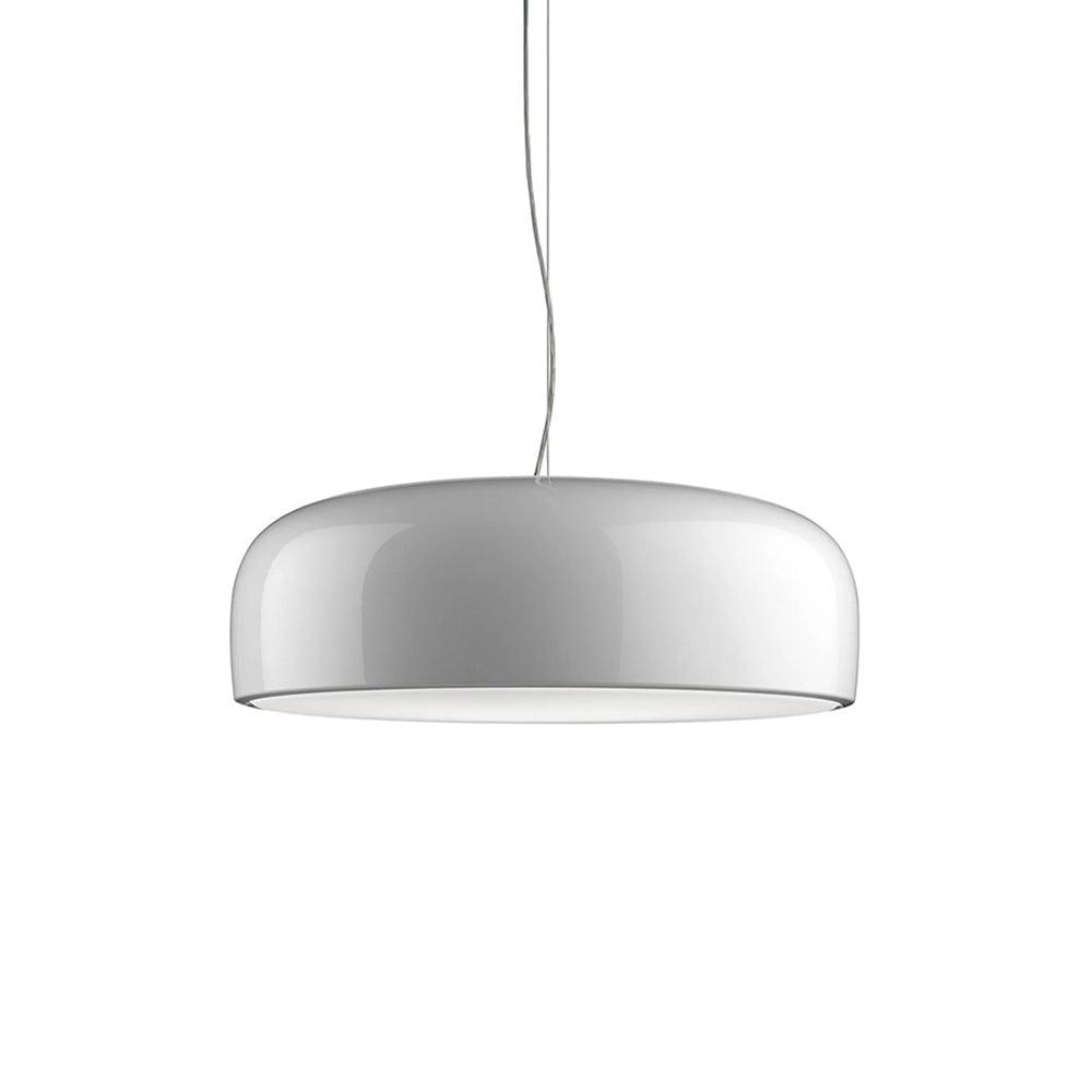 Void nowoczesna lampa wisząca ze szkła aluminium