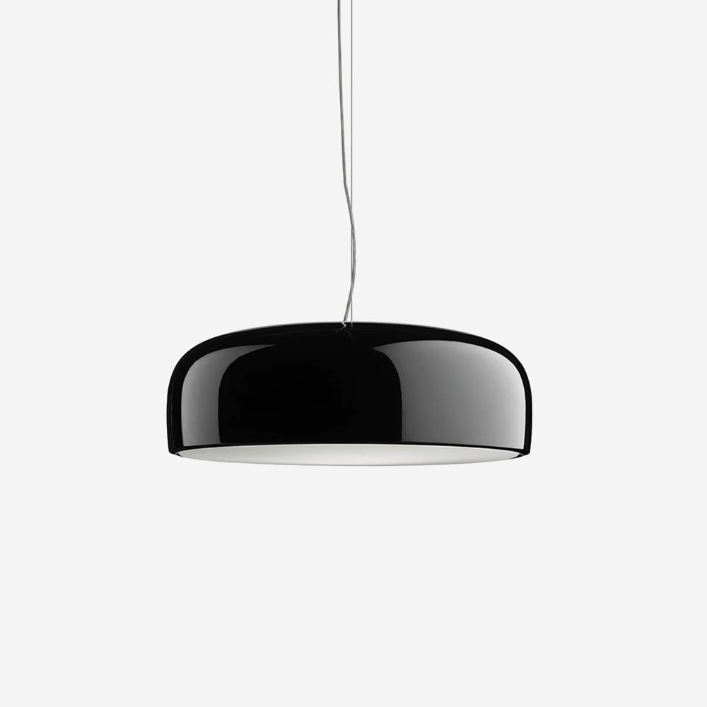 Void nowoczesna lampa wisząca ze szkła aluminium