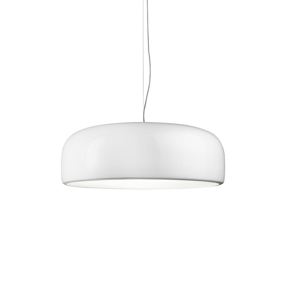 Void nowoczesna lampa wisząca ze szkła aluminium