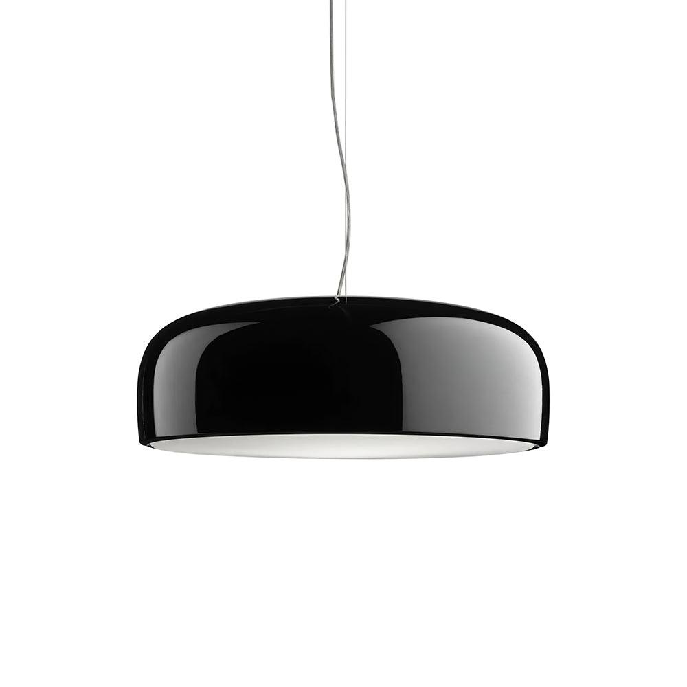 Void nowoczesna lampa wisząca ze szkła aluminium
