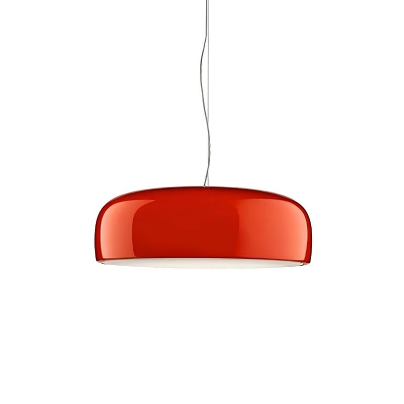 Void nowoczesna lampa wisząca ze szkła aluminium