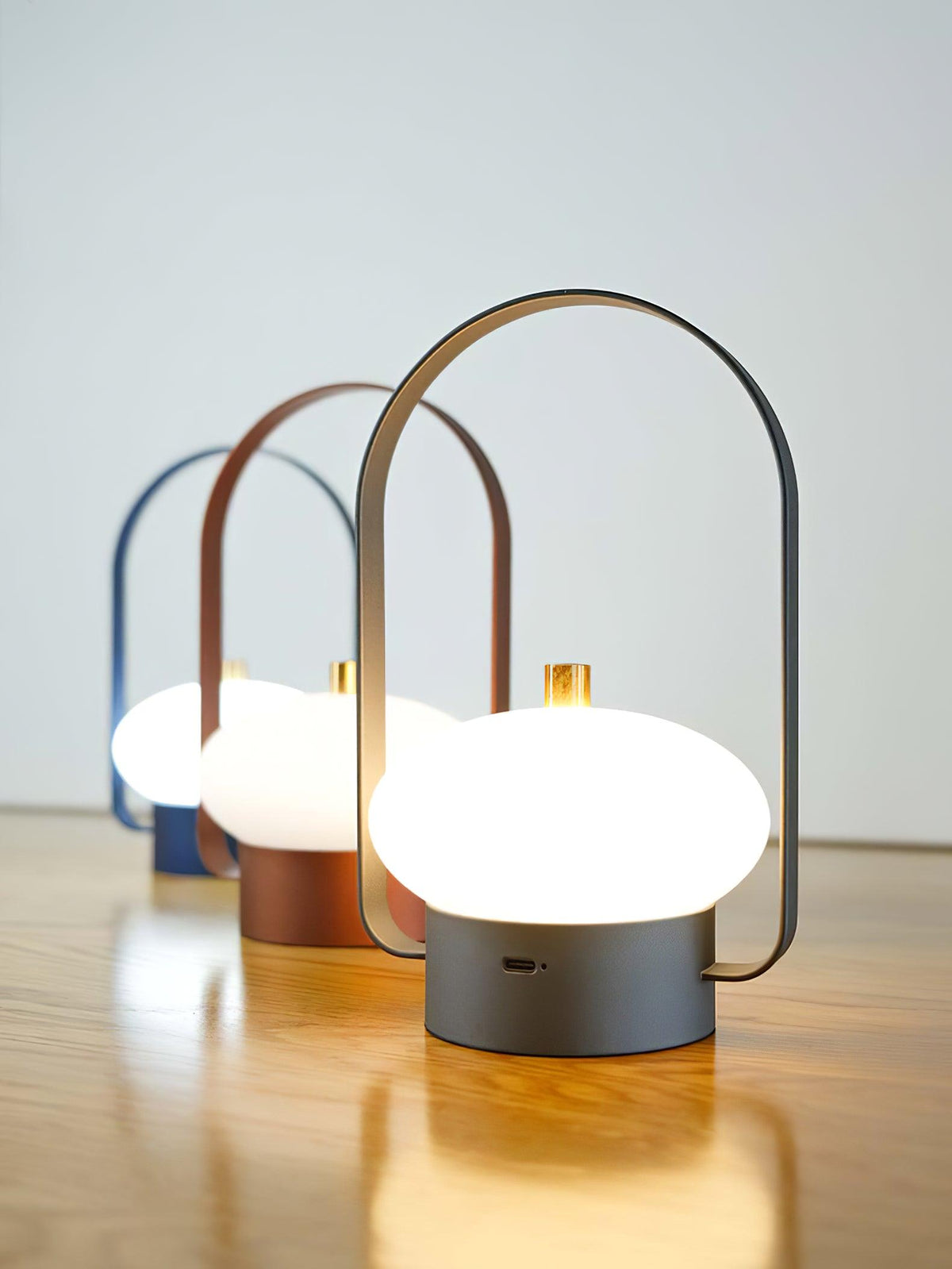 Talten Mid-Century nowoczesna lampa stołowa