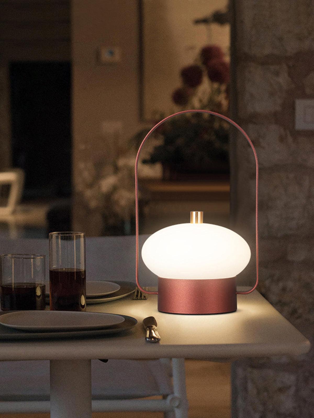 Talten Mid-Century nowoczesna lampa stołowa