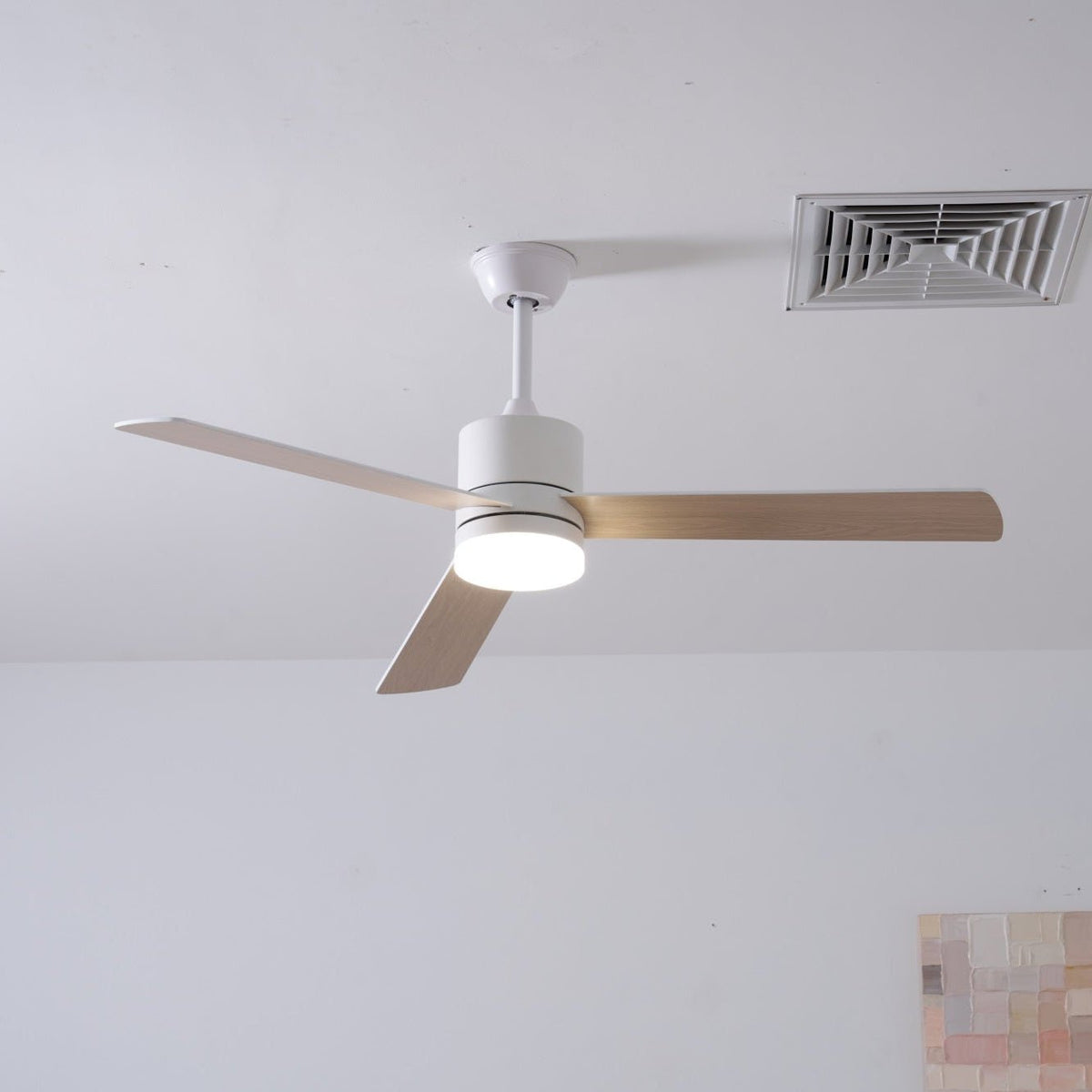 Virainian Drift lampa sufitowa z wentylatorem