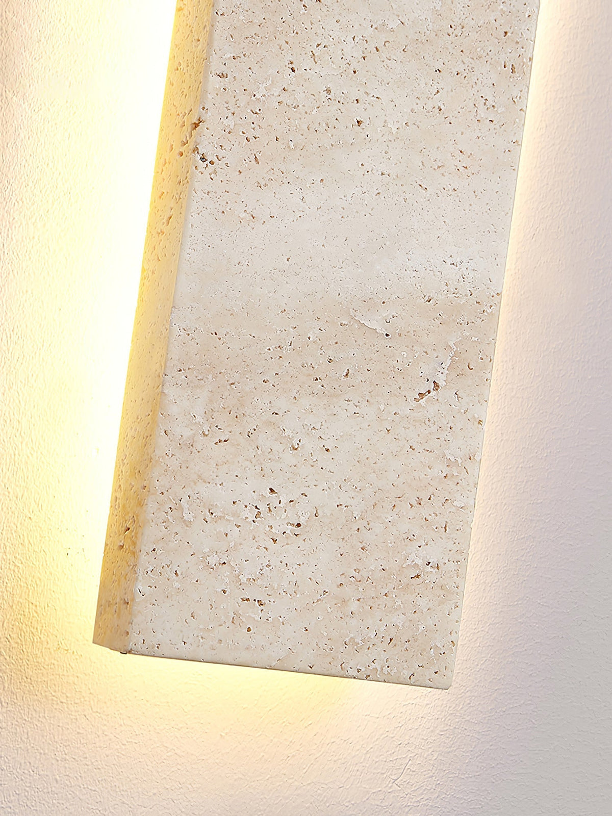 Tavoelia Slim Rectangle Travertine liniowy kinkiet