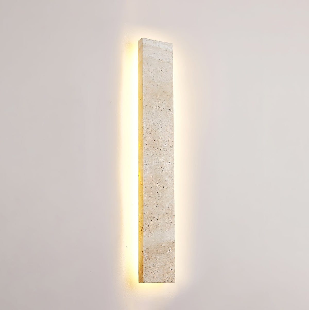 Tavoelia Slim Rectangle Travertine liniowy kinkiet
