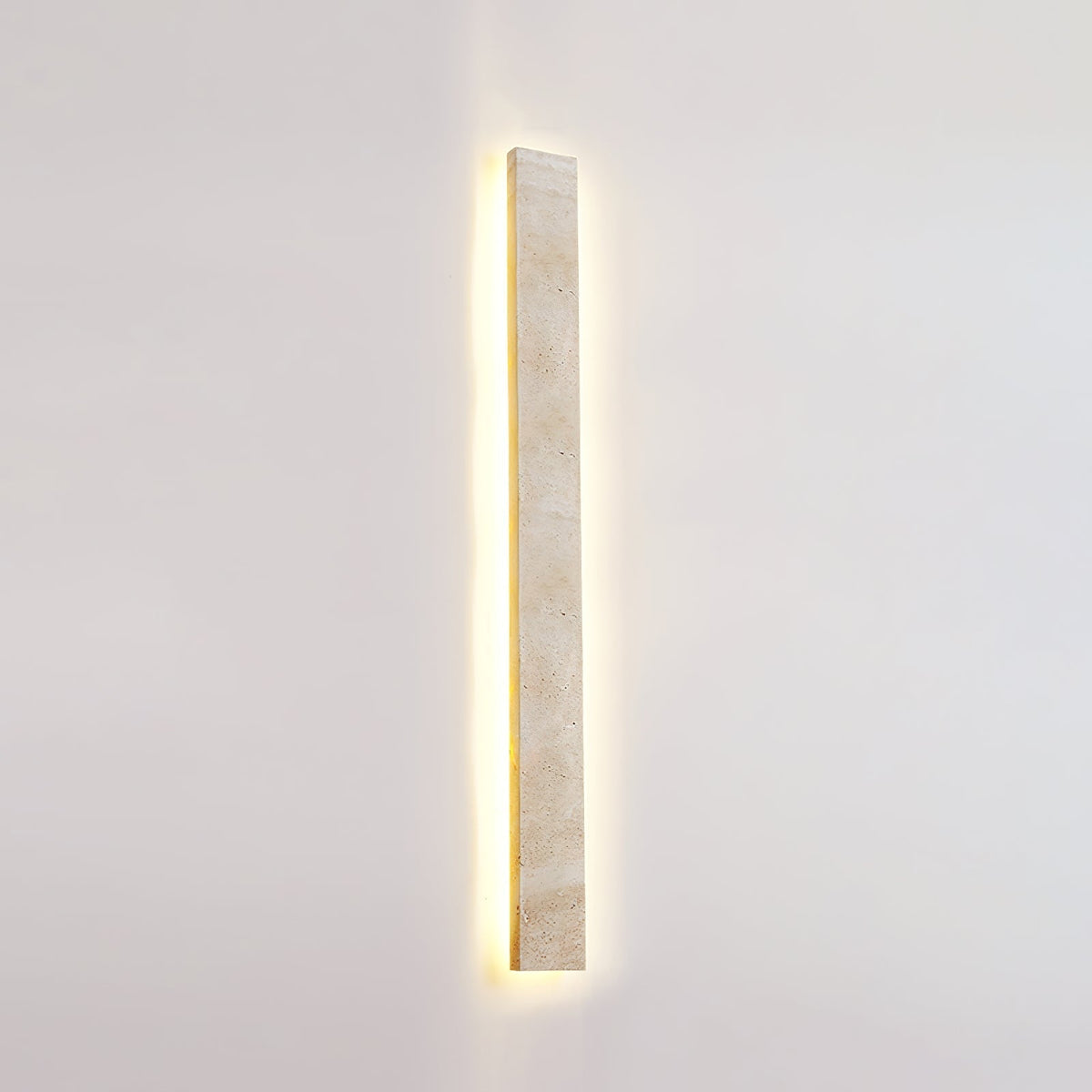 Tavoelia Slim Rectangle Travertine liniowy kinkiet