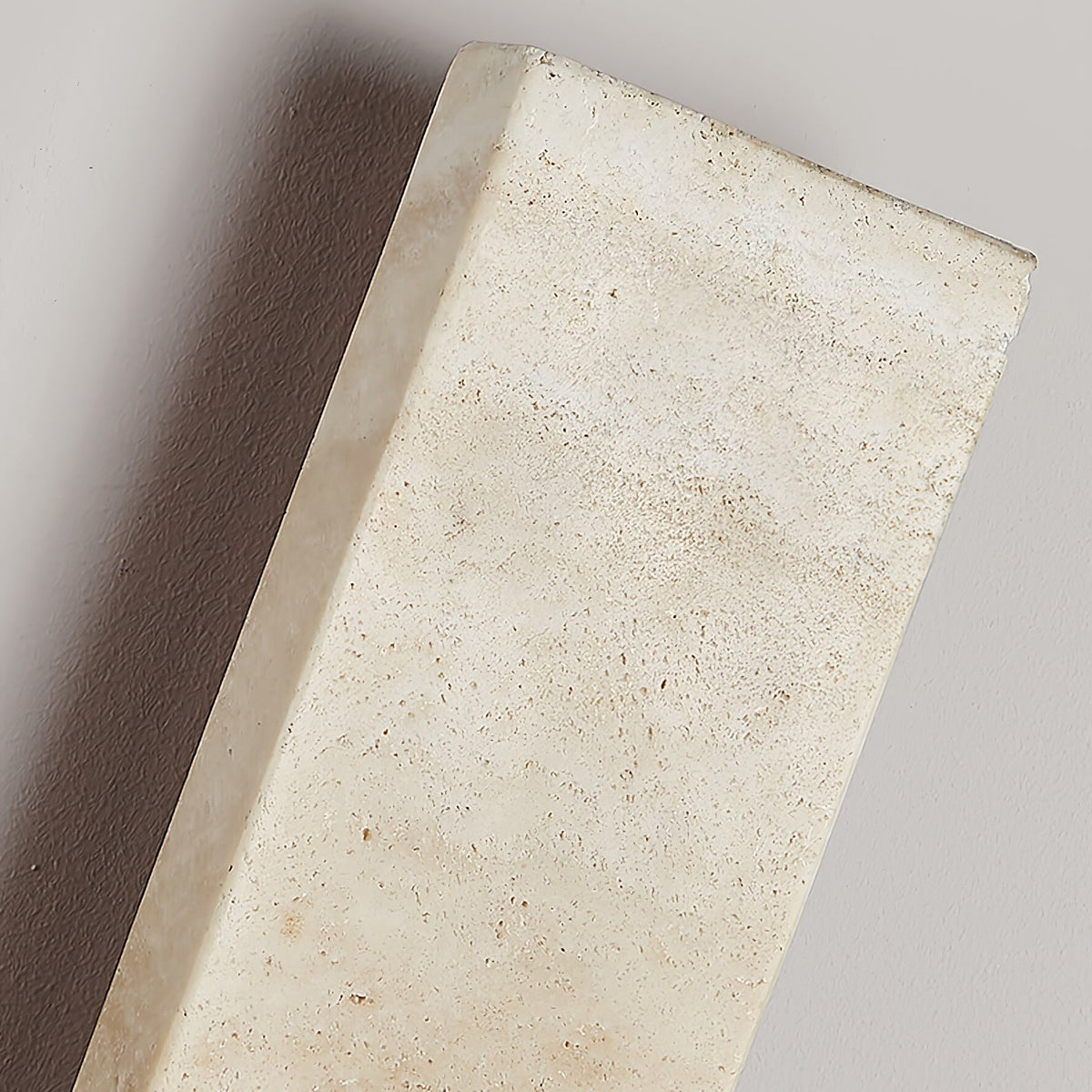 Tavoelia Slim Rectangle Travertine liniowy kinkiet