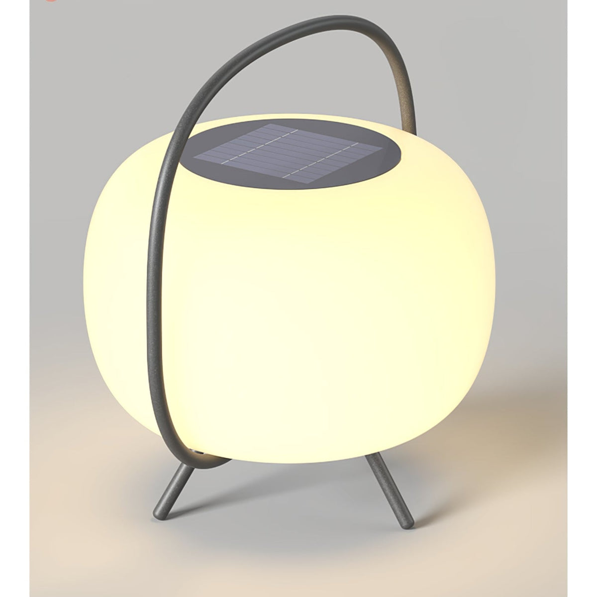 Prytk zewnętrzna lampa stojąca w kształcie latarni z nogami trypodowymi | Cielum