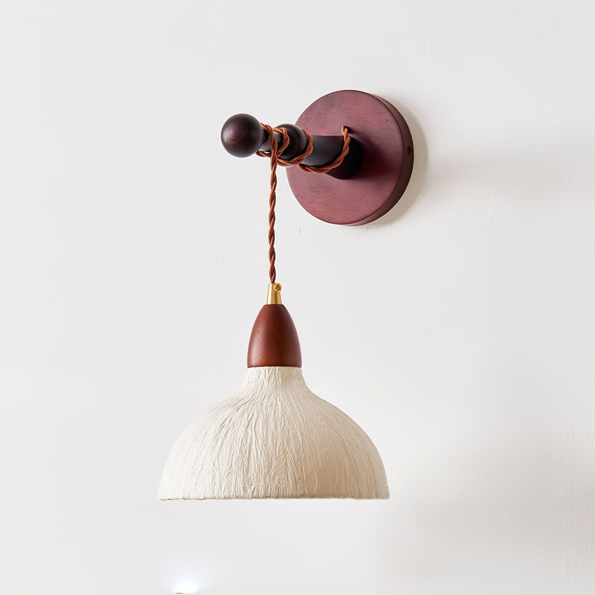 Vitheos Elegance Natural drewniany kinkiet