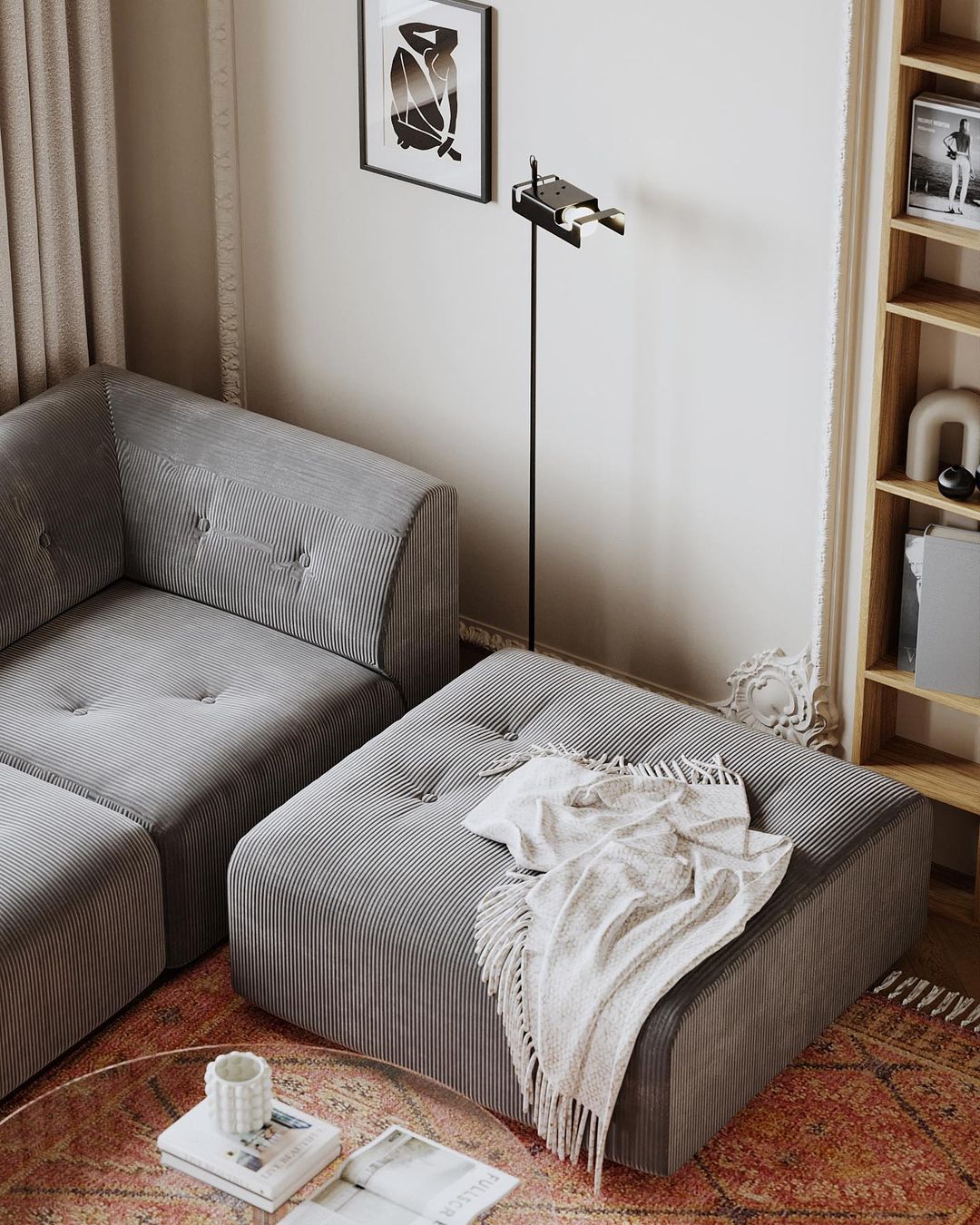 Merven minimalistyczna lampa stojąca