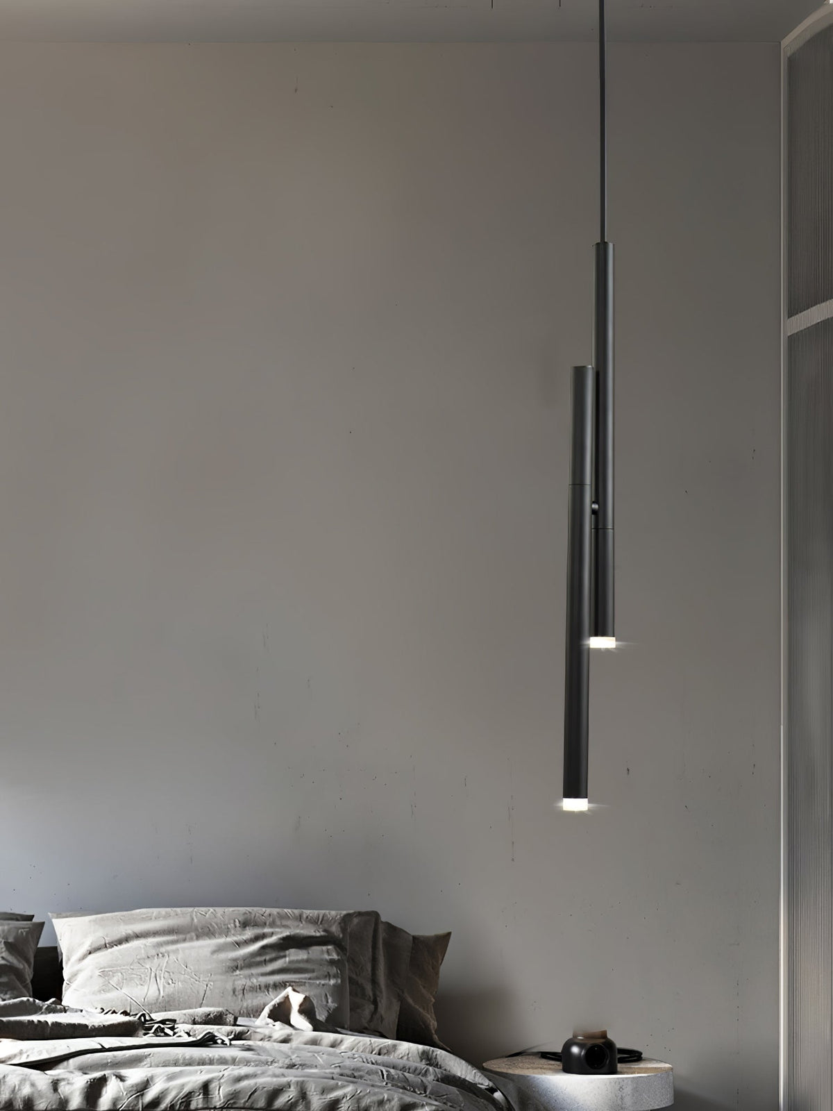 Imogen minimalistyczna lampa wisząca liniowa