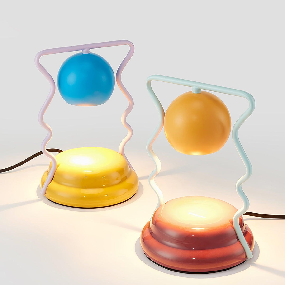 Eurphaos zabawna lampa stołowa
