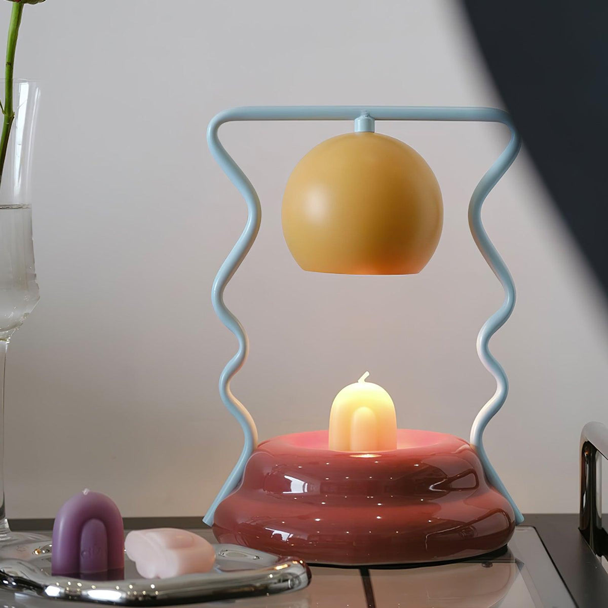 Eurphaos zabawna lampa stołowa